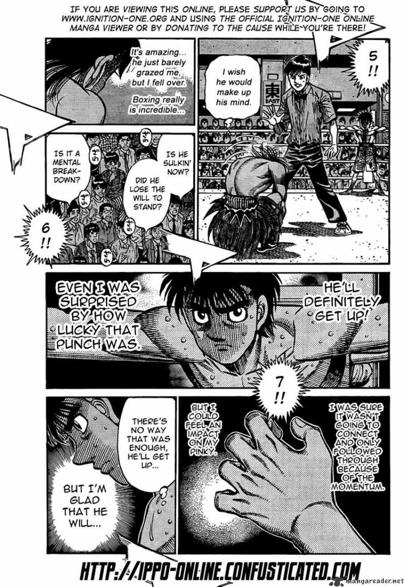Hajime no Ippo: Fighting Spirit, Chapter 868 image 07